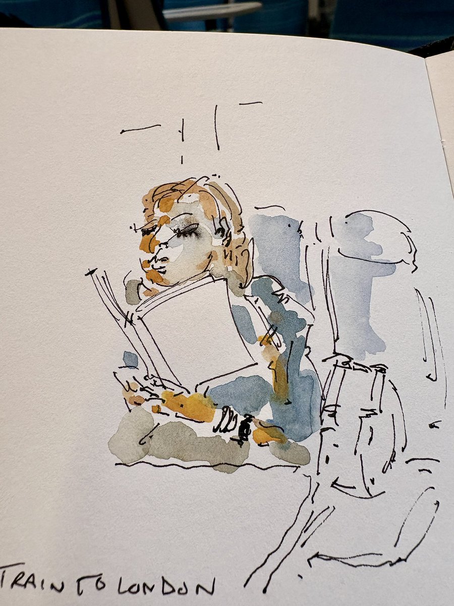 On the train

#train #portrait #art #sketch #watercolour #ajoto #sketchbook