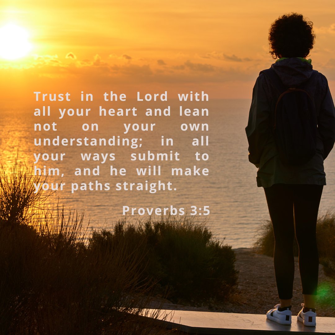 RevellAce's tweet image. Trust in the Lord with all your heart and lean not on your own understanding; in all your ways submit to him, and he will make your paths straight. Proverbs 3:5
#ScriptureSunday #Faith