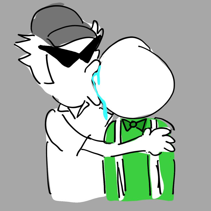 skaiaanon's tweet image. bro x doc scratch has been my favorite homesutck ship for forever. does anybody else see the #potential