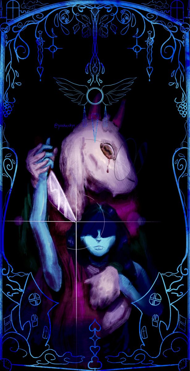 YoshieSkye's tweet image. the prince and the cage #kralsei #deltarune #deltarunefanart