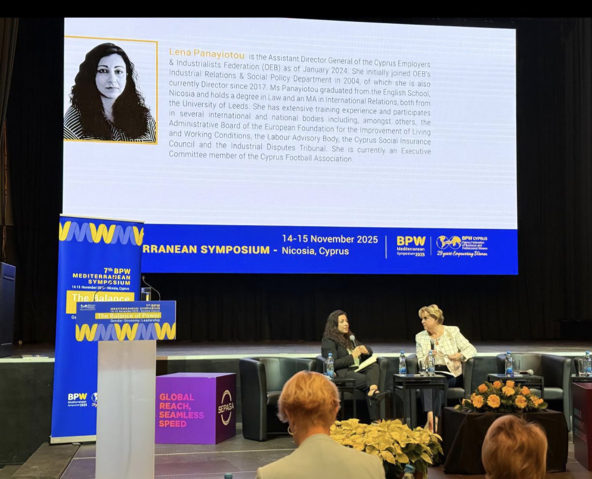 Η Κυπριακή Ομοσπονδία Γυναικών Επιχειρηματιών Επαγγελματιών (ΚΟΓΕΕ) <a href="/youngbpwcyprus/">Young BPW Cyprus</a> συνεχίζει με μαχητικότητα, ευπρέπεια &amp; μεθοδικότητα ένα αγώνα που αφορά όμοια κοινωνία &amp; οικονομία. Το ταξίδι αυτό η <a href="/OEBcy/">Ομοσπονδία Εργοδοτών & Βιομηχάνων - OEB</a> στηρίζει εδώ και χρόνια, με την ΚΟΓΕΕ να είναι ένα από τα πιο δραστήρια