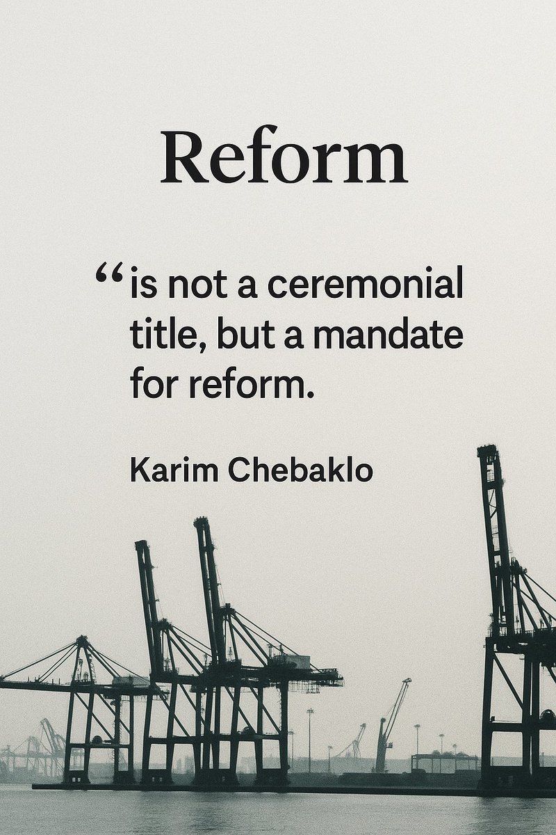 karimchebaklo's tweet image. Rebuilding this institution demands confrontation, not comfort. Reform isn’t a slogan — it’s pressure, discipline, and results.
#InstitutionalReform #Accountability #LeadershipInAction