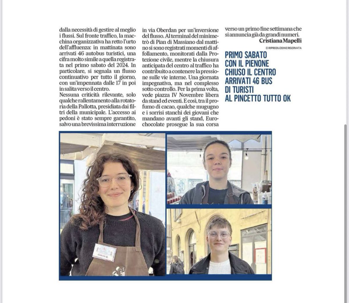 Eurochocolate tweet media