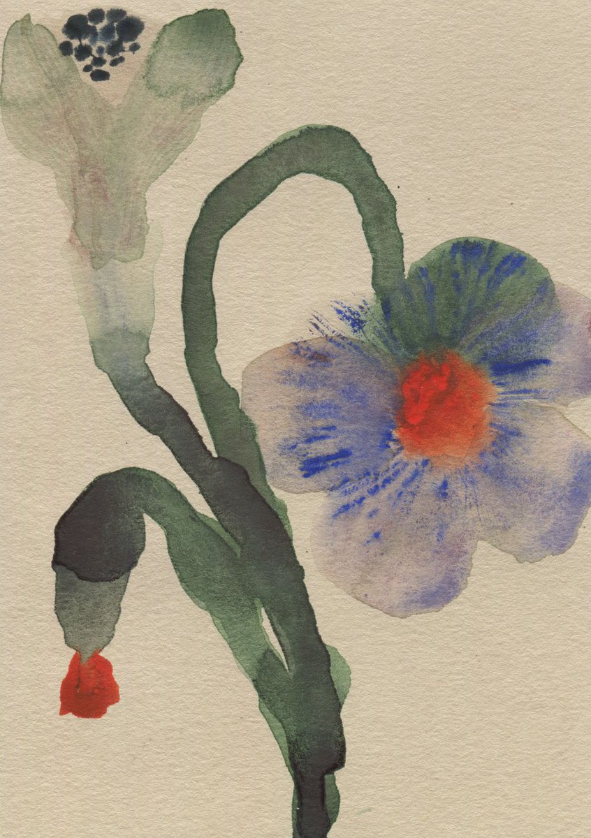 Bowing Flower #MoiraFrith