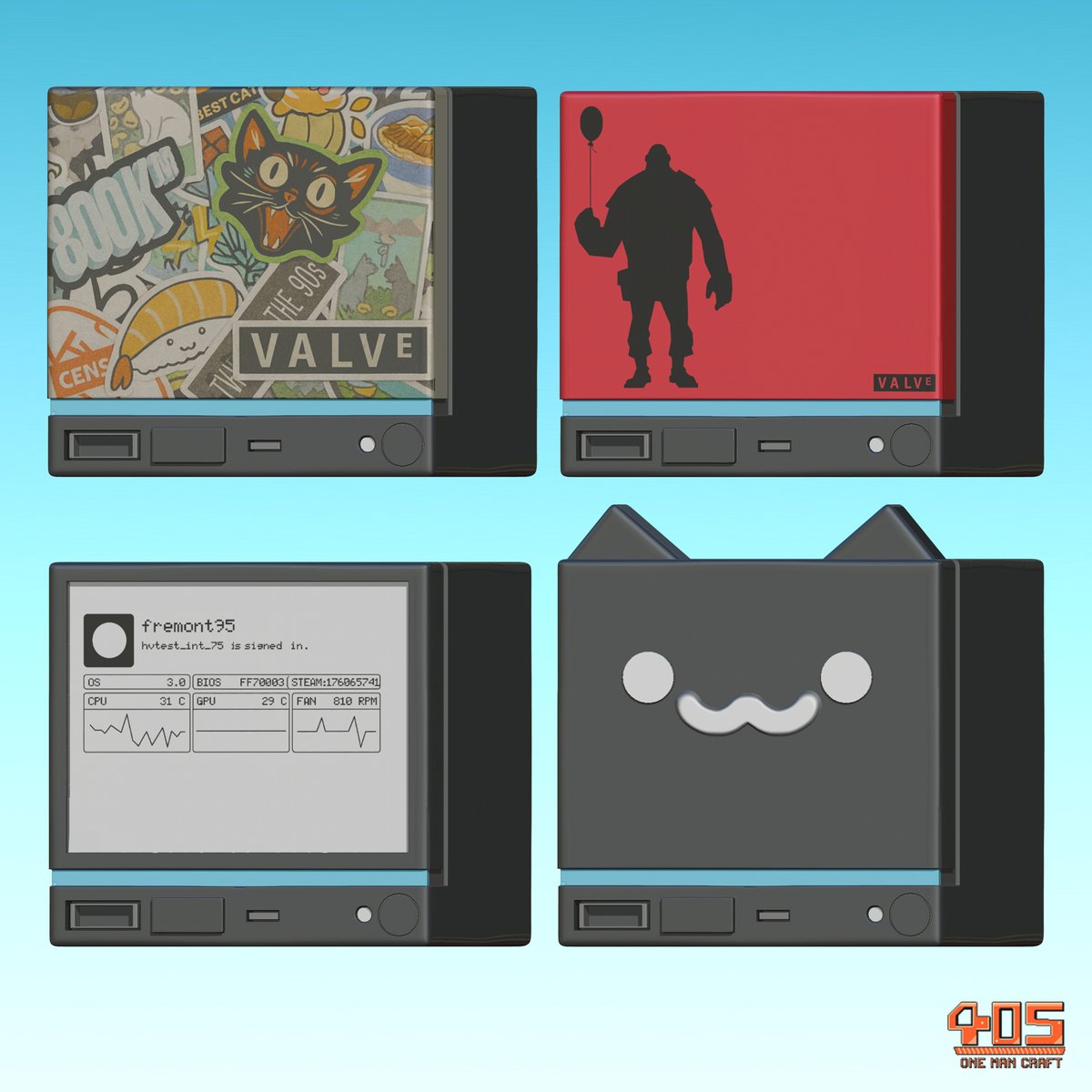 405onemancraft's tweet image. STEAM MACHINE KEYCAP  🎮

Vavle just announced their new console, and i rly like the design. So i tried making it to keycap with a swappable cover. 

#steammachine #zbrush #keycap