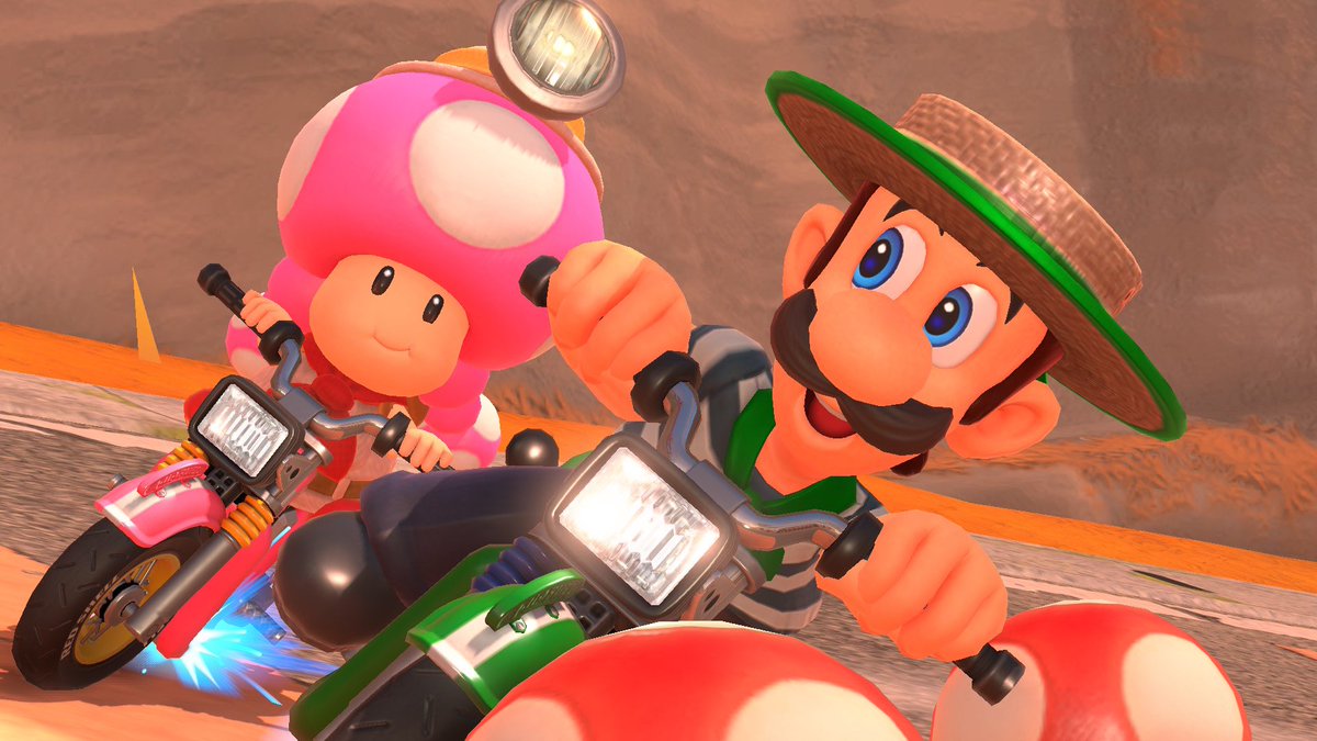 Midorigawa_3605's tweet image. #MarioKartWorld #toadette #Luigi
#NintendoSwitch2