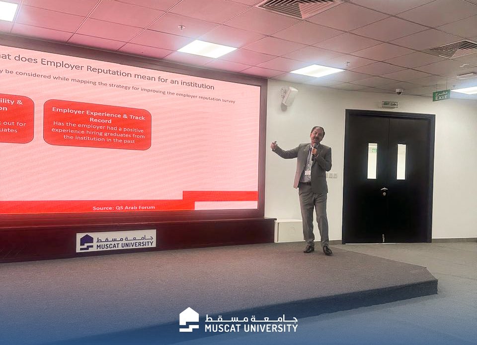 Muscat University جامعة مسقط tweet media