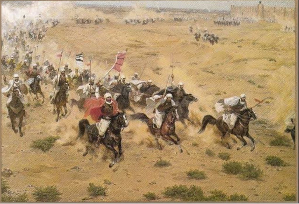 في مثل هذا اليوم 14 ربيع الأول سنة 15 هـ … دفع الفاروق عمر رضي الله عنه جيش المسلمين، الذي ضم المهاجرين من قريش والأنصار من المدينة، إلى جانب فصائل من القبائل العربية، بقيادة سيدنا سعد بن أبي وقاص رضي الله عنه ، إلى معركة القادسية بالقرب من نهر الفرات في العراق. واجهوا جيش فارس