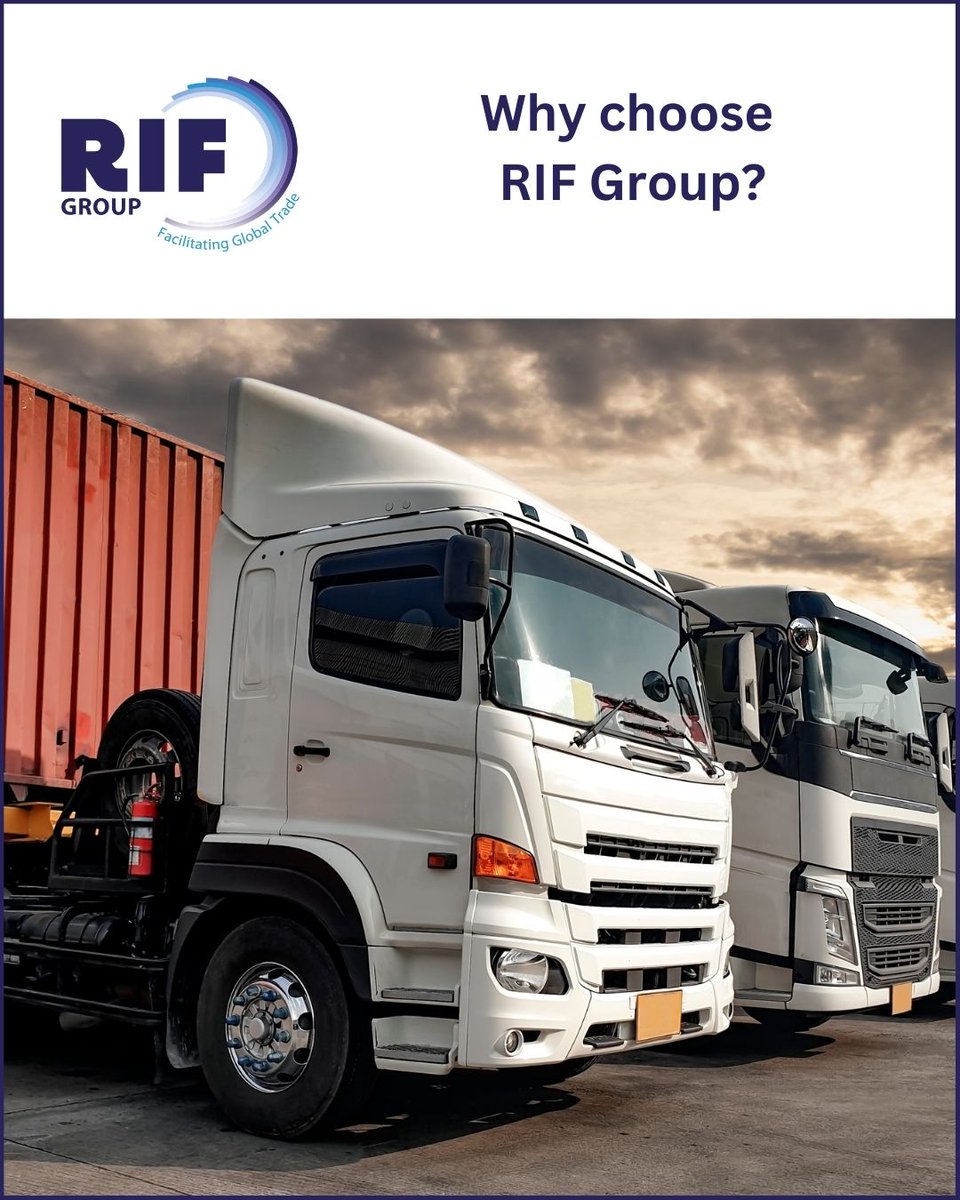 Why choose #RIFGroup ?
- Transport network spanning 195 countries
- World-class flexible, efficient and scalable logistics service
- Reliable, secure, cost-effective storage, fulfilment and distribution
- Wide and growing range of service in all sectors rifgroup.co.uk/contact-us/