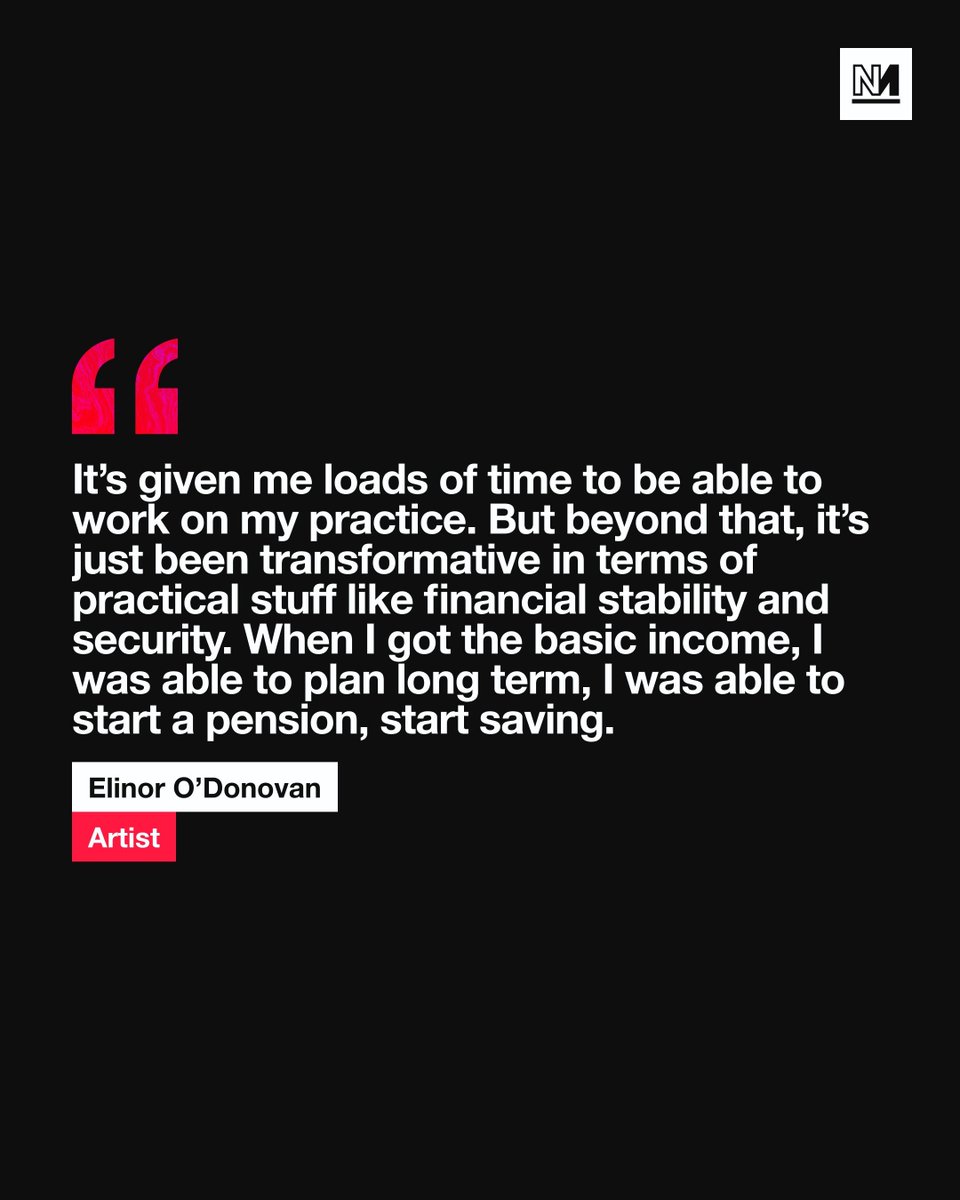 novaramedia's tweet image. The basic income programme for artists in Ireland is the first of its kind in Europe.

But even though the pilot was hugely successful, leaders are reluctant to expand it to every creative who might need it.

Read the full feature from @ellen_mcveigh: novara.media/4hWiMVs