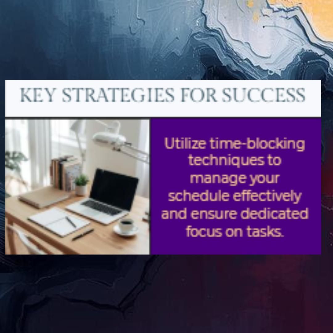 vaMGBC's tweet image. “Try these 3 hacks to get more done in less time ⏰”
#timemanagementtips  #EfficiencyTips  #businesssuccesstips