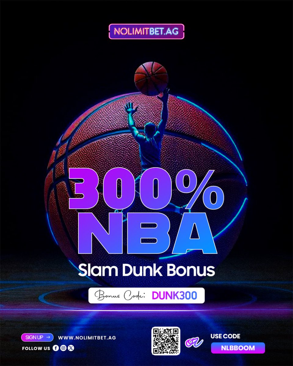 boomrotic's tweet photo. 🔥 Slam it BIG this NBA season!
Grab a 300% Slam Dunk Bonus and take your game to the next level 🏀💸
Use Code: DUNK300 and start winning now!
👉 https://t.co/EdKHOXVjXV

#NBABonus #SportsBetting #BasketballLife #BetAndWin #SlamDunkBonus #NBAFans #GamedayReady https://t.co/saccxIzf29