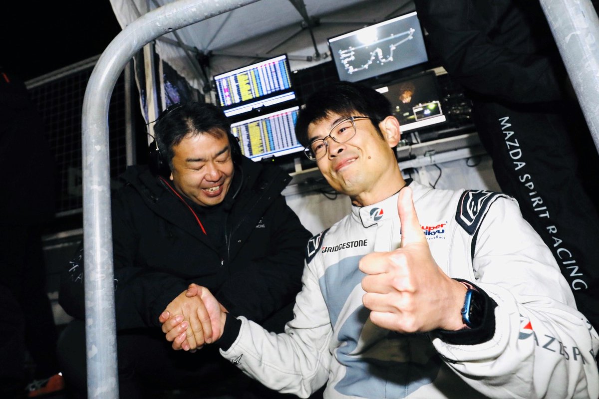 ◇【#S耐 最終戦 富士🗻】応援ありがとうございました！◇

今シーズン最終戦、富士4時間レースが終了しました。

55号車：MAZDA SPIRIT RACING 3 Future concept
総合35位/クラス5位（120周）

12号車：MAZDA SPIRIT RACING RS Future concept
総合34位/クラス4位（120周）