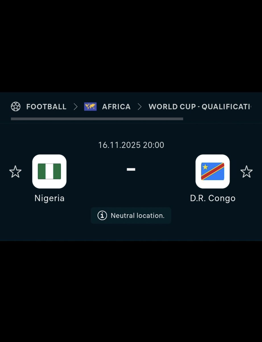 computergerne's tweet image. Predict and win. Nigeria 🇳🇬 Va D.r Congo 🇨🇩

2k each for two lucky people who can predict the final score correctly 💯