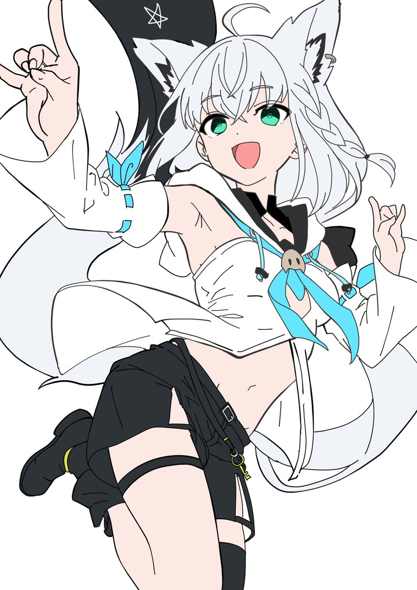 一旦完成 #絵フブキ