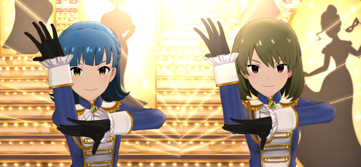 ミリシタスクショ夜の1枚 #七尾百合子に恋する1枚