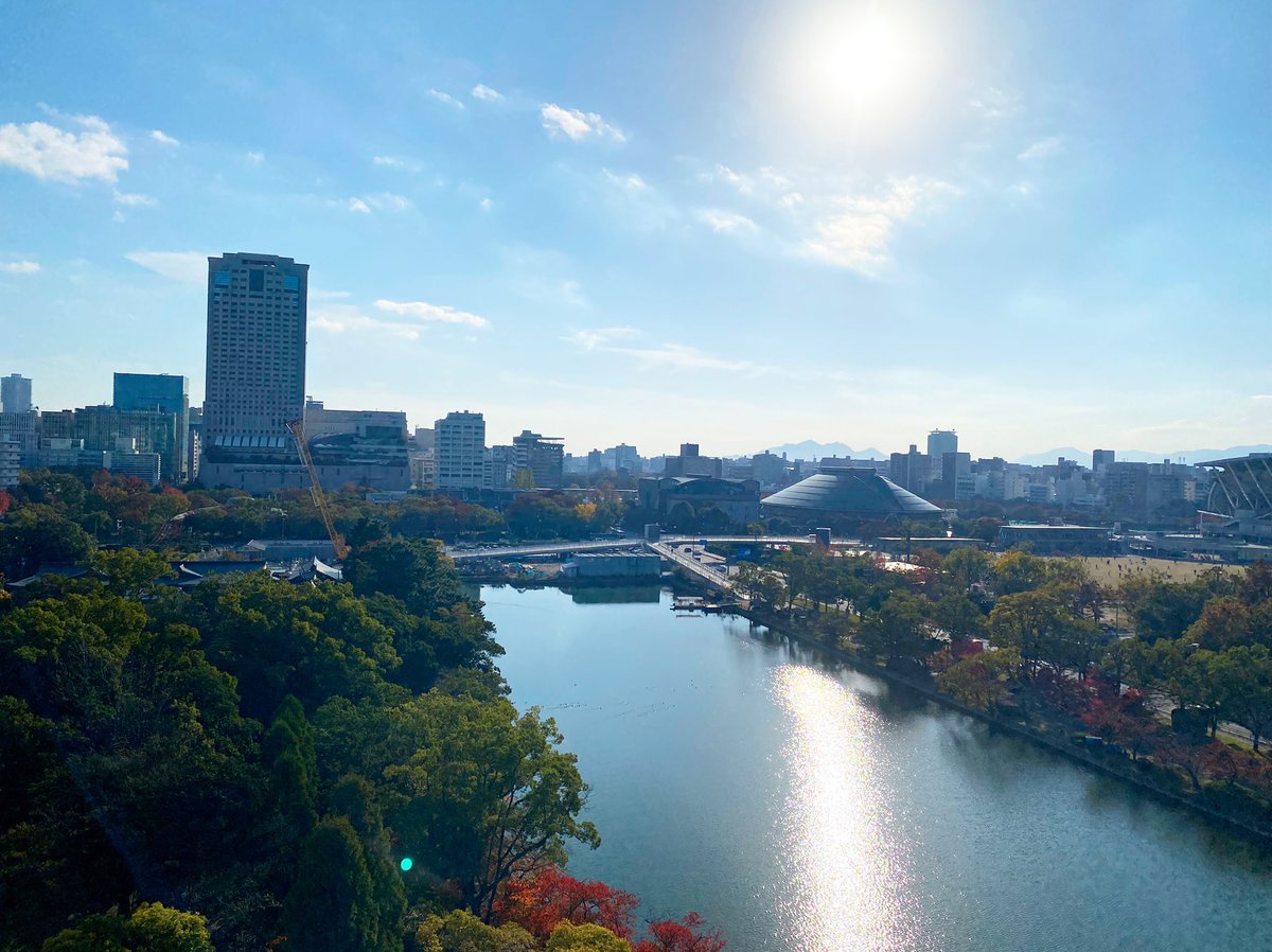 広島城天守からの眺め🏯

今日はお天気も良く暖かくて最高の散策日和でした😊