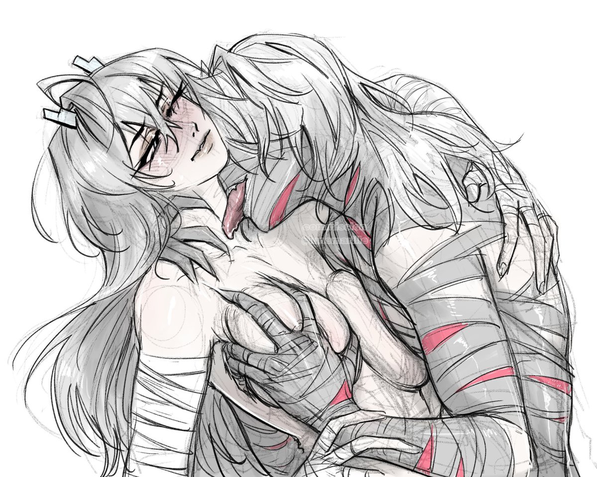 commissioned by <a href="/Axima_0blivion/">🌕༺✦ Axima ✦༻🌕</a> 
#rerir x #oc #原神