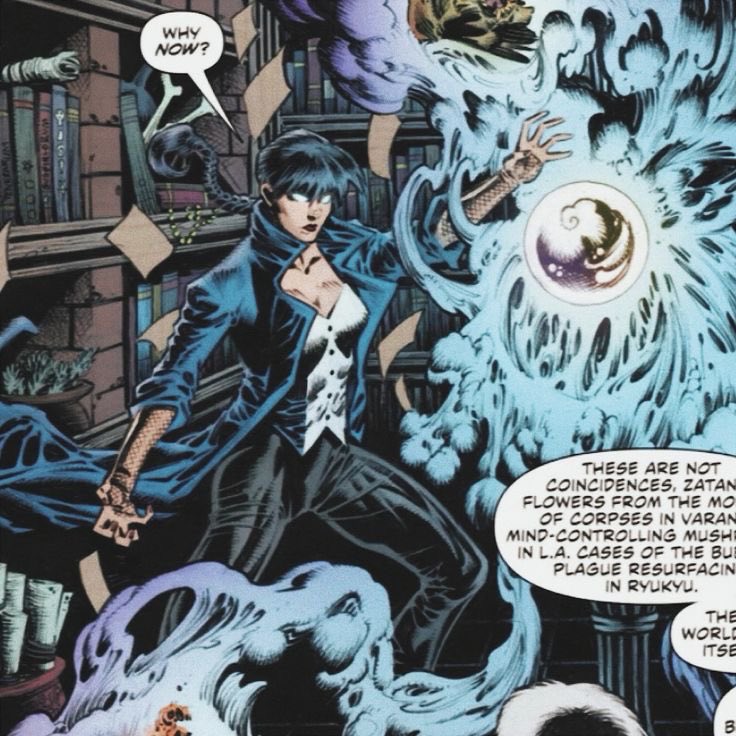 I love when Zatanna proves that she is indeed The Mistress of Magic
