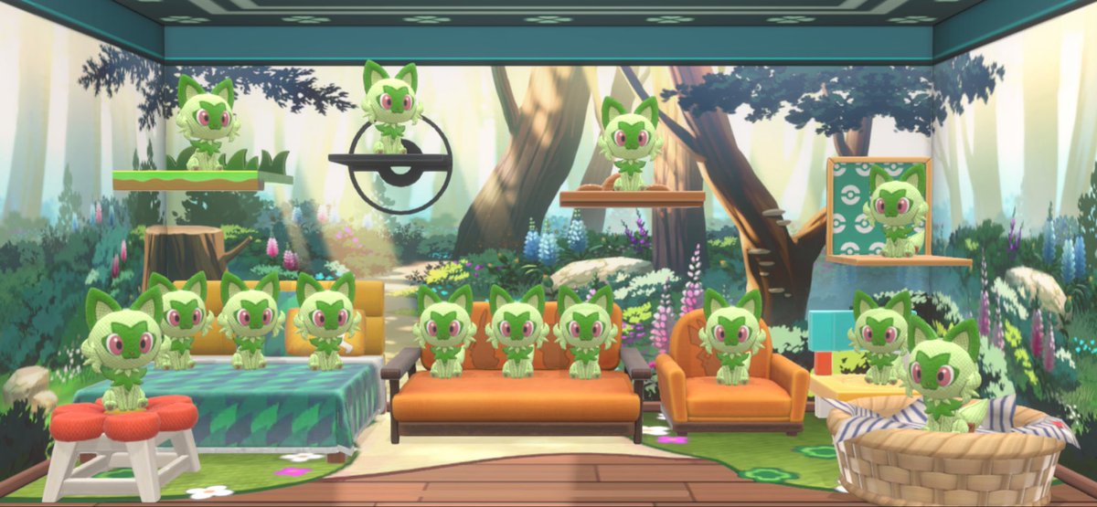 ニケニャオハさま ポケモンチェンジ ニャオハ／マスカーニャ ｜【公式】ポケモンセンター