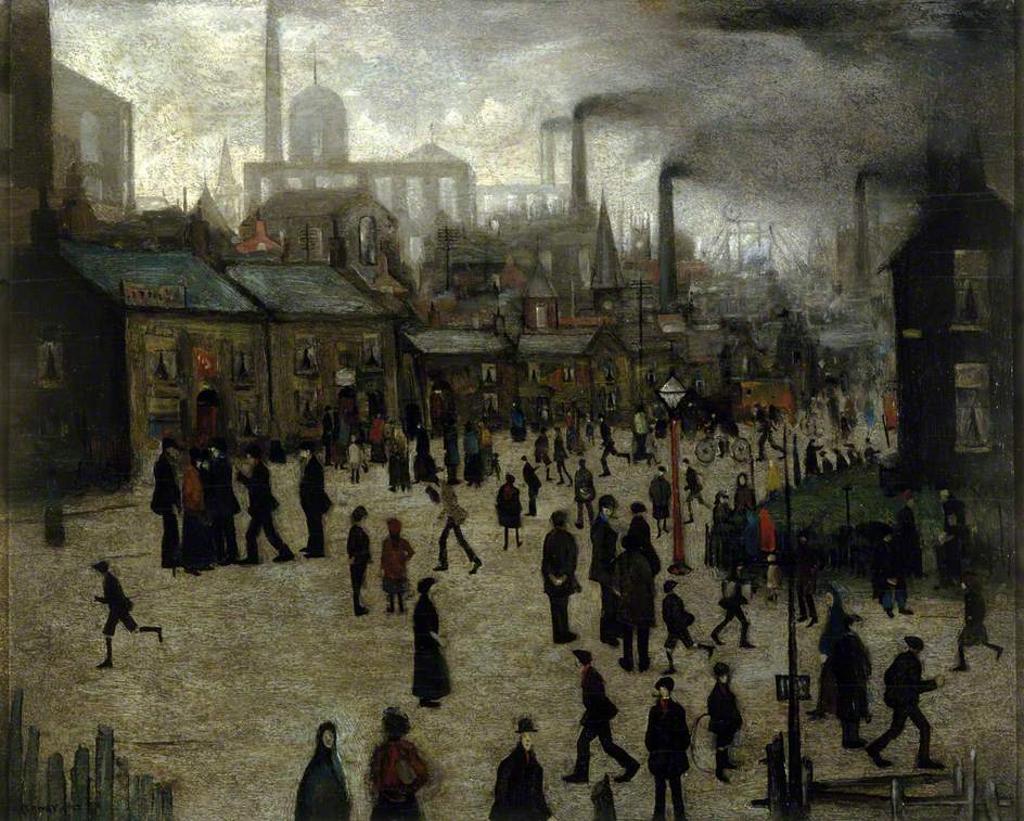 A Manufacturing Town wikiart.org/en/l-s-lowry/a…