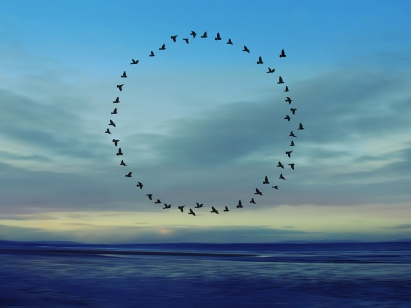 'Around Findhorn' digital.print by Scottish printmaker Fiona Watson #WomensArt