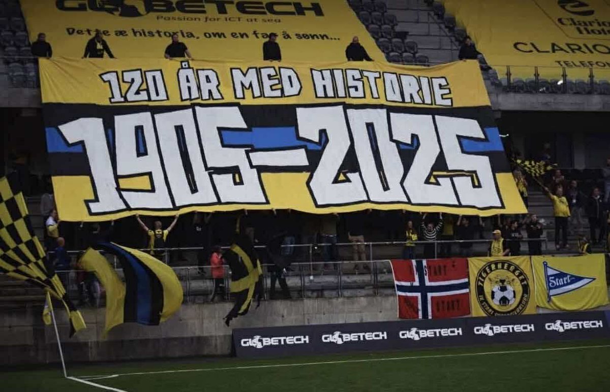 Mye snakk om tifo de siste dagene her!

I KRS og i miljøene rundt Start har det virkelig tatt seg opp på denne fronten og en dedikert gjeng supportere har tatt til seg kulturen! 

Heier du på Idrettsklubben så fyrer du av en liten slant så gutta kan jobbe på! 👊

OPA OPA!