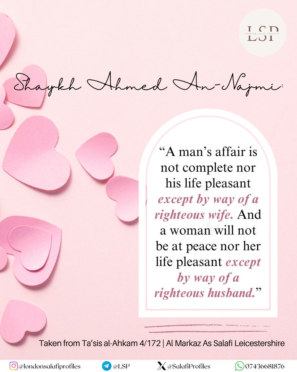 SalafiProfiles's tweet photo. Marriage completes one's affairs🌸 

#LondonSalafiProfiles #Marriage #Salafi #SalafiMarriage #Salafiyyah https://t.co/A4aYakuWIZ
