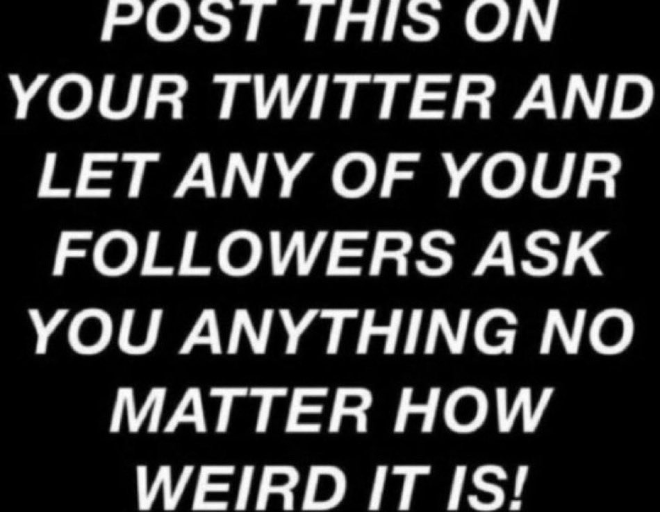 Yes this is interaction bait :) I need to fill the void in my notifs