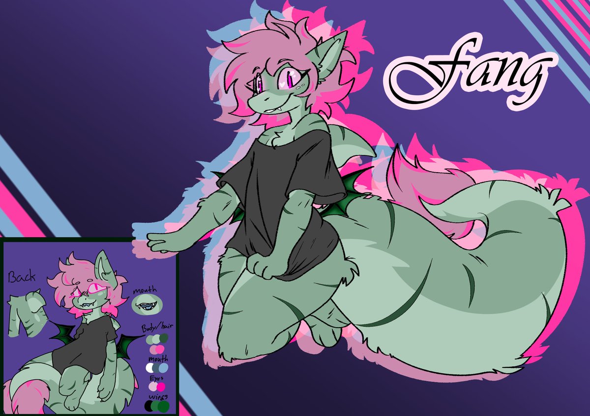 I'm slowly catching up on previous commitments. I haven't forgotten about doing my celebration piece, but I'm trying to wipe the slate clean first.

Fang, now in colour.

#furry #furryartist #furryfandom #furrycommunity #furryarwork #art #artwork