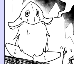 後ろ姿が奇妙なシープちゃん 