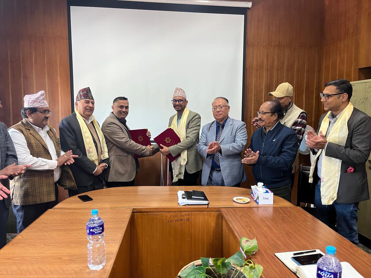 basanta58_raj's tweet image. Big milestone! Centre for Disaster Studies (IoE) &amp;amp; Bagmati Province’s Transport Infrastructure Directorate sign MoA to develop Nature-Based Solutions for roadside slope stabilization.
#DisasterResilience #NatureBasedSolutions #BagmatiProvince #EngineeringInnovations