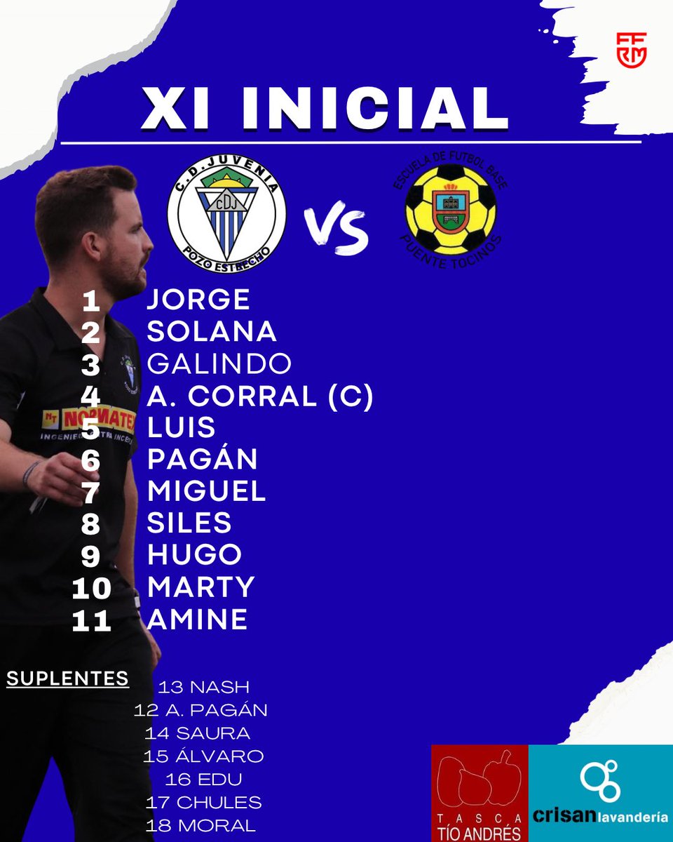 📋¡𝐍𝐮𝐞𝐬𝐭𝐫𝐨 𝐗𝐈! 
🆚 EFB Puente Tocinos 

<a href="/tascatioandres/">tascatioandres</a> #crisanlavandería