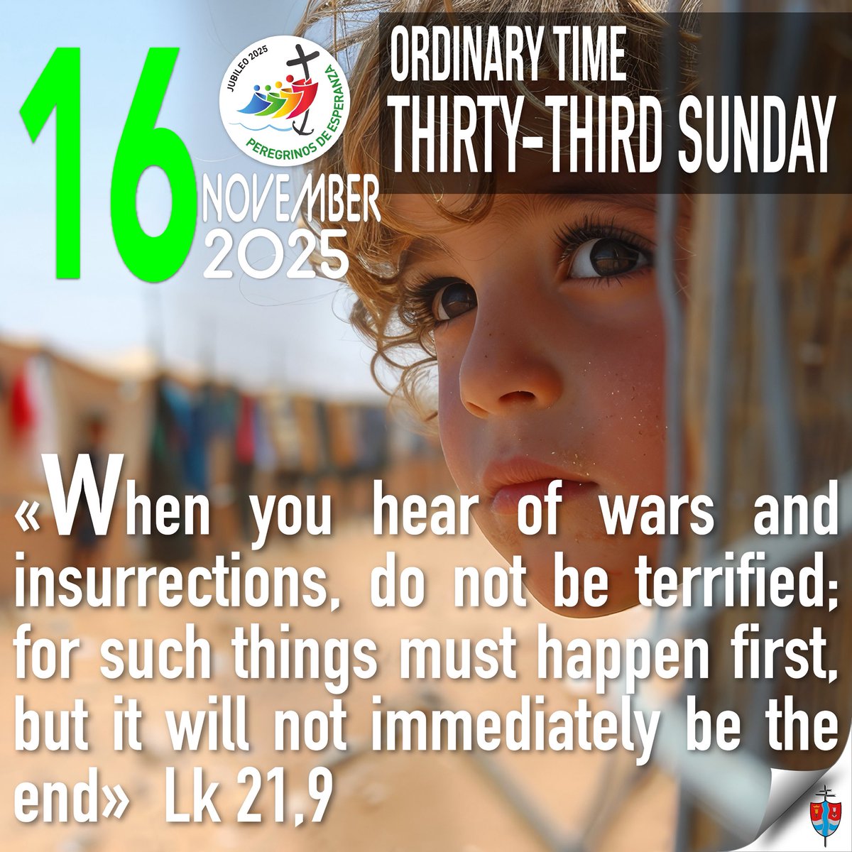 padrebernales's tweet image. 🟢 A little bit of Gospel•Thirty-Third in Ordinary Time

#OrdinaryTime #Gospel #DailyReadingsBible