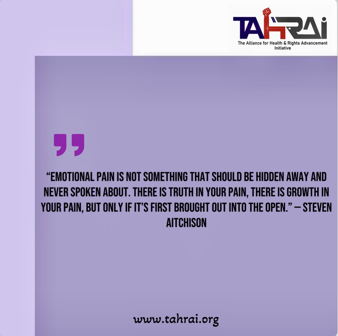 Tahrai_Nigeria's tweet image. At Tahrai, we believe healing starts with honest conversations.
Your feelings deserve space. Your story deserves to be heard. 

#Tahrai #MentalHealthAwareness #YouAreNotAlone #HealingJourney