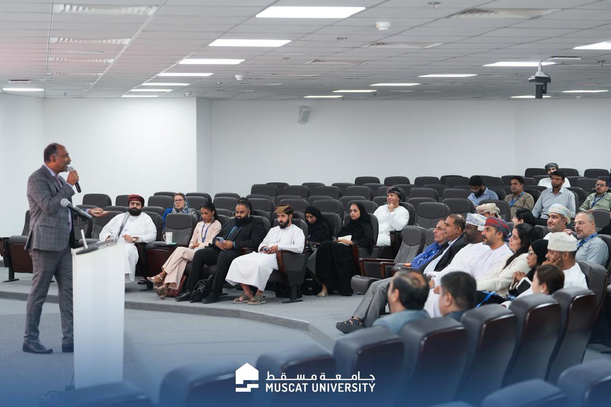 Muscat University جامعة مسقط tweet media