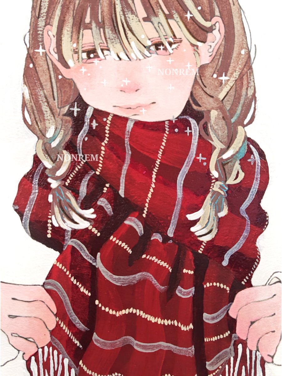 温かくしてお過ごしください。#イラスト