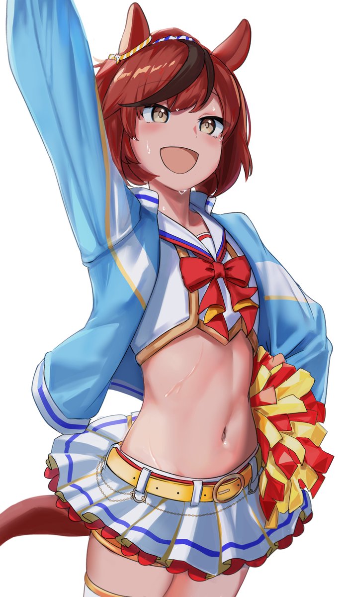 チアネイチャ、かがやく汗