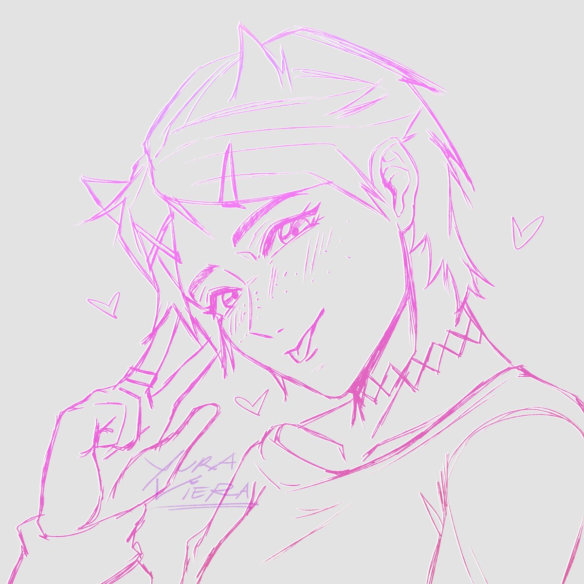 Quick Clove sketch!! 

#Valorant #Clove