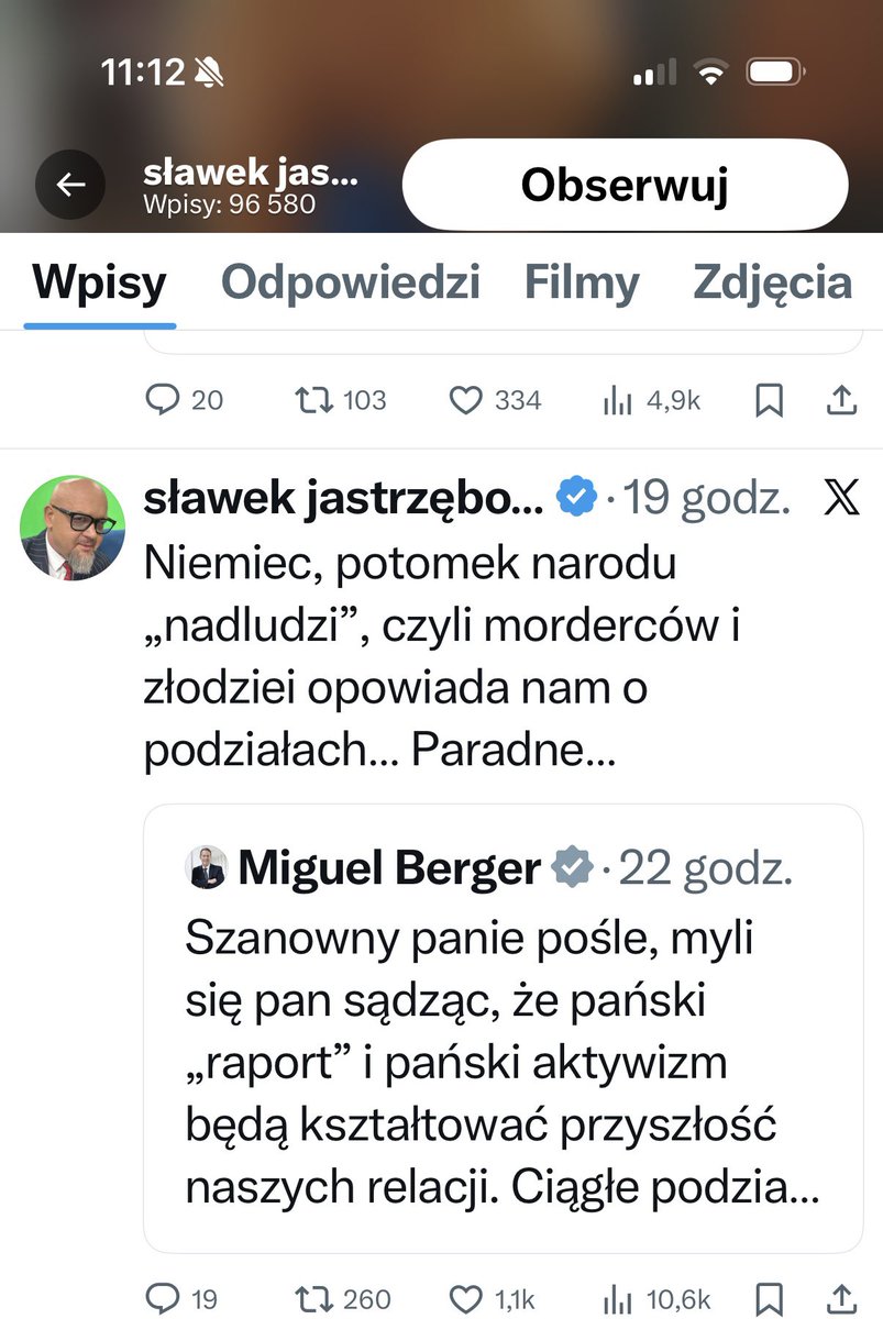 Marcin28620745's tweet image. To co @arekmularczyk chciał osiągnąć to już osiągnął. Lawina hejtu na ambasadora @Amb_Berger ruszyła. Pisowska dyplomacja na pełnej kurw…