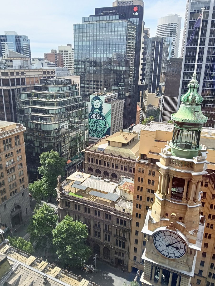 Can't stop thinking about the beautiful view from my room at The Fullerton ❤️ I love you, Sydney.