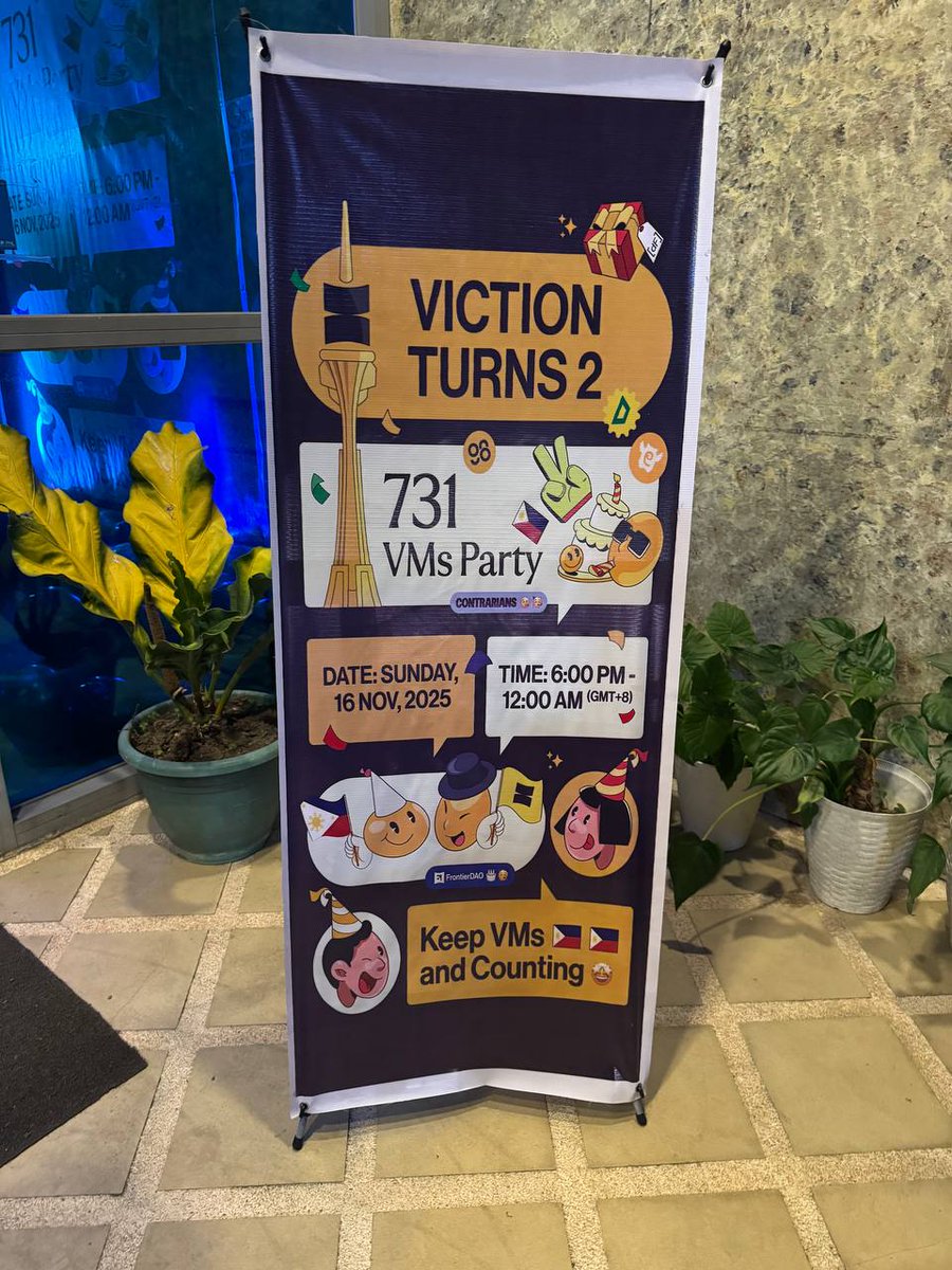 VictionPH's tweet image. Viction turns 2! ✌️✌️

Time to chill, relax, and celebrate with fellow Filipino Victionaries 🇵🇭

Registration is officially OPEN. 

Don’t miss it. 

#VictionPH