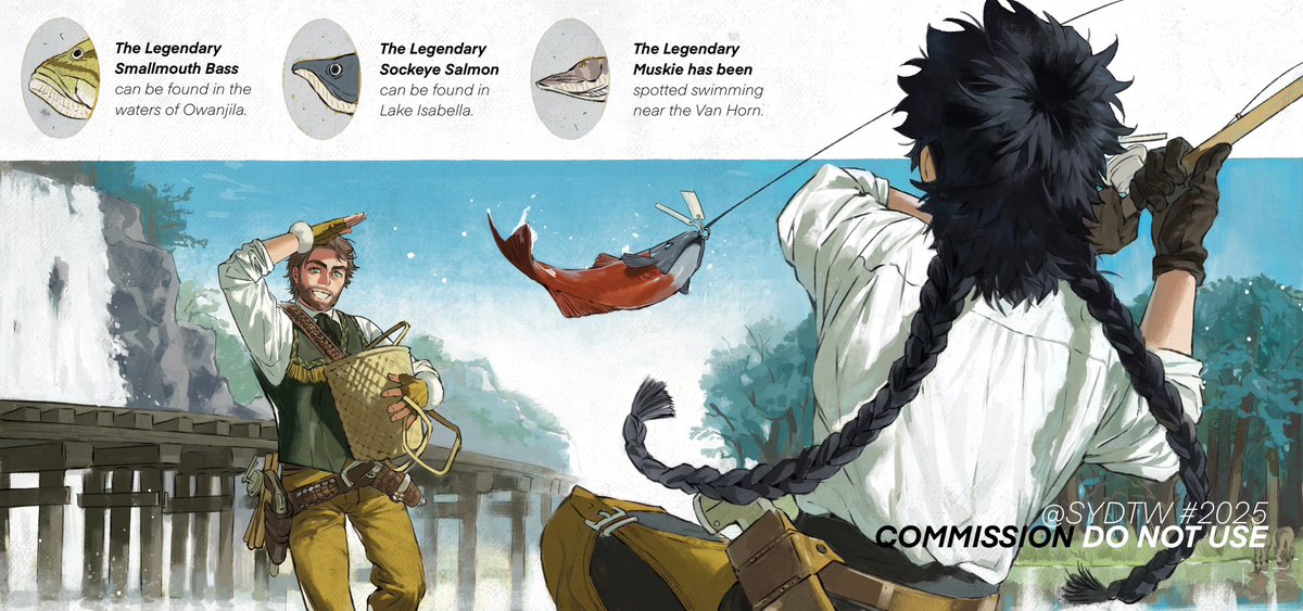 all the Arthur-related commissions I drew this year！so grateful my commissioners trusted me:D
（really spent a lot of time playing rdr2 earlier this year&lt;コ:彡
#rdr2 #ArthurMorgan #commission