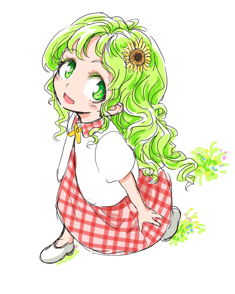 風見幽香 ,旧作幽香 「類だと思うので歩いた跡がお花畑になる幽香ちゃん置いとく」|S.A.村井＠華激ノ宴🌻香13のイラスト