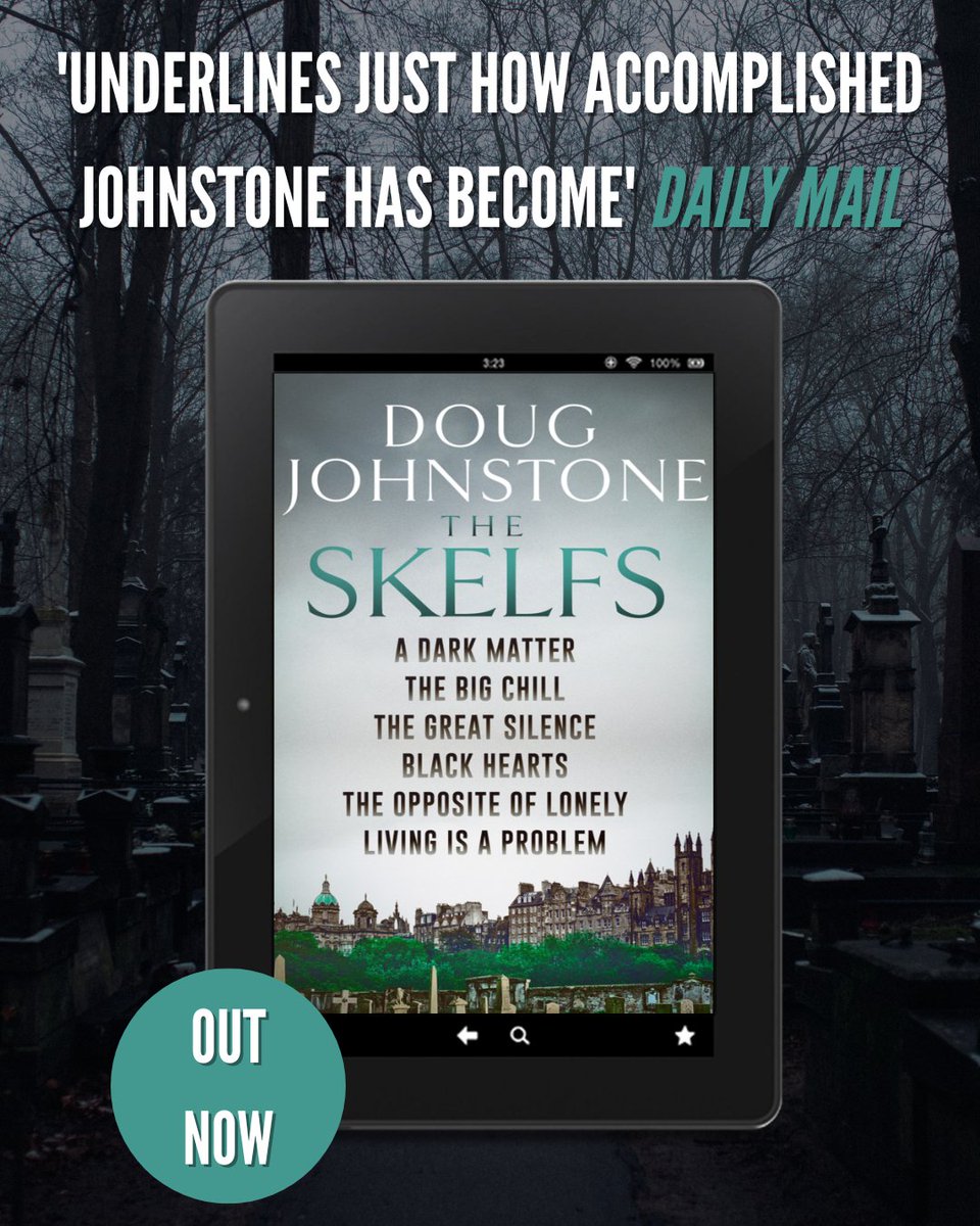 OrendaBooks's tweet image. It's #PublicationDay for the #Skelfs' boxset!

Now you can own the FIRST SIX books in @Doug_Johnstone's addictive, darkly funny and unmissable the Skelfs series in one GREAT-VALUE #Boxset NOW!

Pick up your eBook box set today: bit.ly/4hUV3VM  

#BookTwitter #Scotland