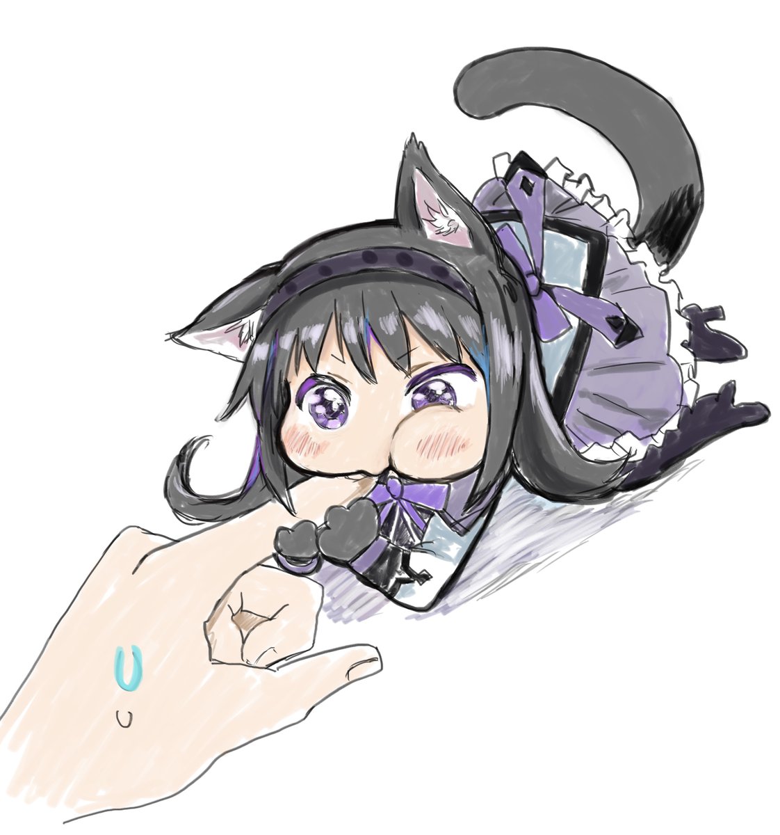 yamai_ya's tweet image. ほむねこ