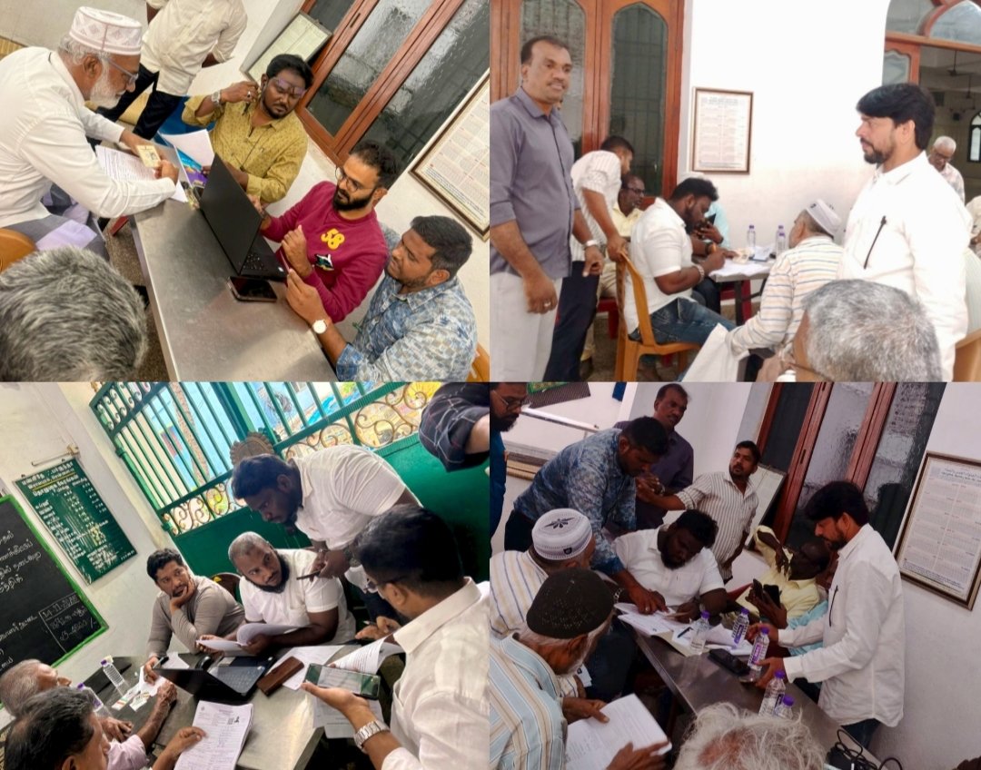 Nizamudeens6's tweet image. உயிர் போன்ற உரிமை! 
உறுதியாய் நிலைநிறுத்துவோம்!

இராயபுரம் தெற்கு தொகுதி சார்பாக 52ஆவது வட்டத்தில் இன்று படிவம் நிரப்பும் முகம் இன்று நடைபெற்றது

உரிமைக்கான போர் இது! 
களத்தில் நிற்போம்,, வாக்களிப்போம் !! 

#SIR2025 #formfillingprojects @sdpitnhq @sdpofindia @nellai_mubarak