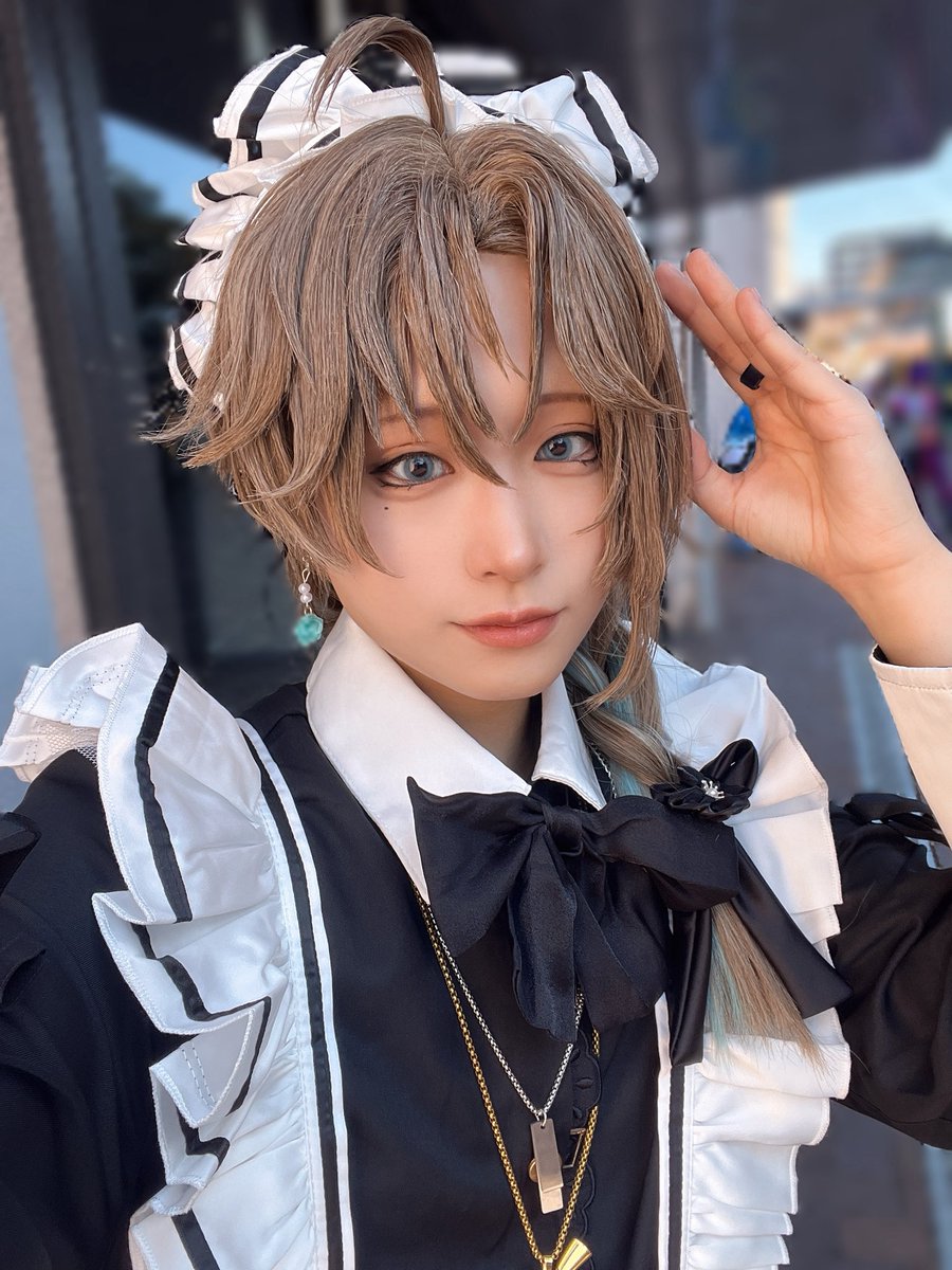 RR_y0099's tweet image. 離脱しましたー！
たくさん交流とか差し入れとかありがとうございました！！🫶
念願のメイド🔫できて嬉しかったな〜
いっぱい写真撮ったからちょっとずつあげていきたい…！

 #KPF2025