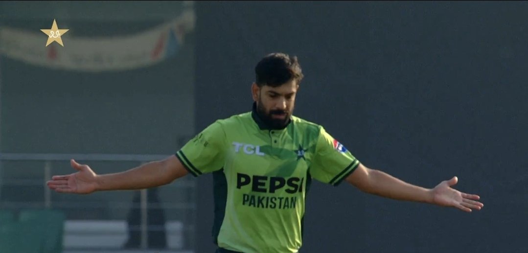 SajSadiqCricket's tweet image. Modern day cricket - where the sponsor's text is bigger than the country you are playing for #PAKvSA #Cricket