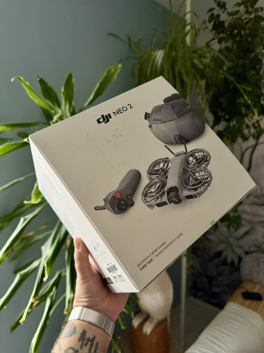 MikyAncona's tweet image. Eccolo qui: è arrivato il nuovo DJI Neo 2… e non vedo l’ora di metterlo alla prova. 🔥Preparati, perché questo promette davvero bene
#mikyancona #mikyanconatech #DJINeo2 #DJI #DroneLife #TechReview #NuoveUscite #DronePhotography #DroneAddicts #TechItalia #GadgetTech @DJIGlobal